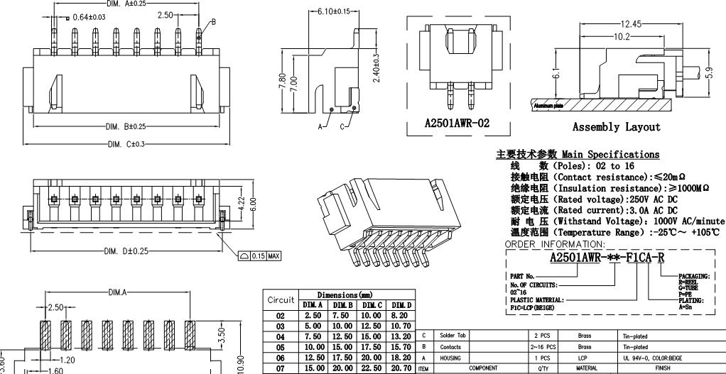 A2501AWR